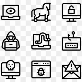 Cybercrimes - Manufacturing Icons, HD Png Download