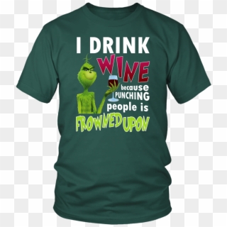Load Image Into Gallery Viewer, I Drink Wine Because - Larry Bernandez T Shirt, HD Png Download