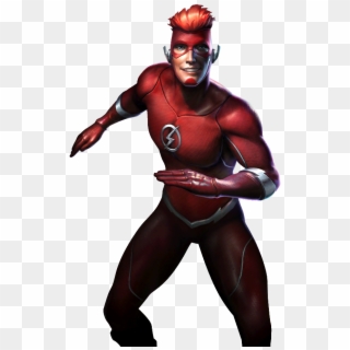 Wally West Png - Wally West Flash Injustice, Transparent Png