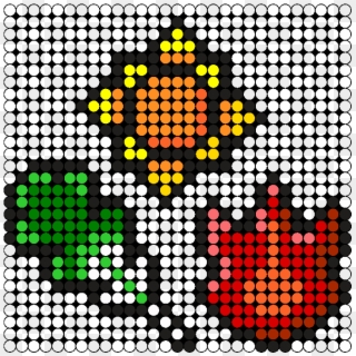 Badge Pokemon Part 2 Gen 1 Perler Bead Pattern / Bead - Pokemon Thunder Badge Pixel Art, HD Png Download