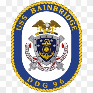 Uss Bainbridge Ddg-96 Crest - Uss Bainbridge Ddg 96 Logo, HD Png Download