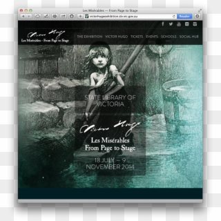 About The Project - Victor Hugo Les Misérables Cosette, HD Png Download