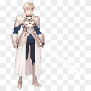 Saber Fate On Saber Fate Prototype The Type Moon Wiki - Fate Stay Night Saber, HD Png Download