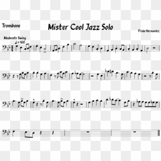 Mister Cool Jazz Solo Sheet Music For Trombone Download - Wonderland Caravan Palace Sheet Music, HD Png Download