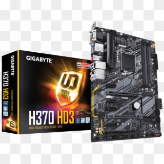 Motherboard Gigabyte H370, HD Png Download