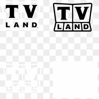 Tv Land Logo Black And White - Tv Land, HD Png Download