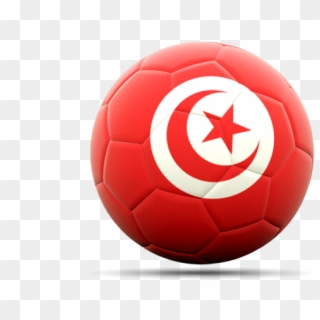Tunisia Flag Soccer Ball, HD Png Download