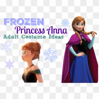 Frozen Anna Costume For Women - Anna Elsa Disney Clipart, HD Png Download