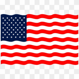 American Flag Gifs American Patriotic Clipart-fgacom - Bandera De American, HD Png Download