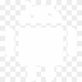 Android Logo White No Background Clipart , Png Download - Android, Transparent Png