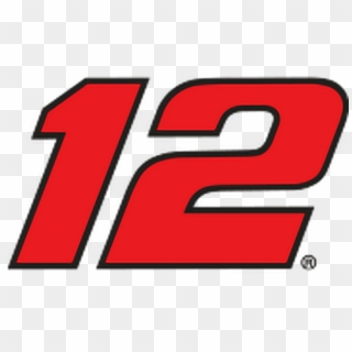 #12 #nascar #number #ryanblaney #penske #teampenske - Nascar Number 12 Png, Transparent Png