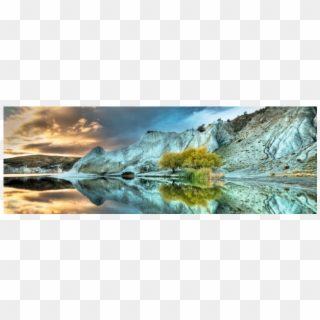 Blue Lake - Puzzle Panorama, HD Png Download