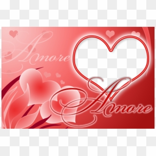 Marcos Photoscape Marco Corazones - Frame Photoshop Amore, HD Png Download