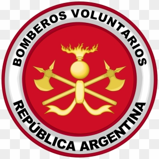 Emblema De Los Bomberos Voluntarios Argentina - Emblem, HD Png Download