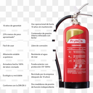 Extintor Contra Incendios Pm10 - Preguntas De Extintores, HD Png Download