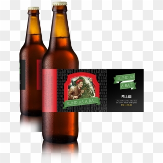 Custom Homebrew Beer Bottle Labels - Wrap Around Beer Label, HD Png Download