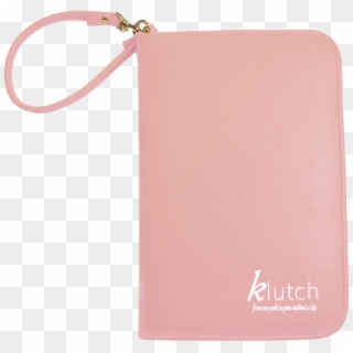 Klutch Travel Folder-lt Pink - Coin Purse, HD Png Download