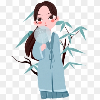 Hanfu Song Dynasty Figures Ancient Style Png And Psd - Illustration, Transparent Png