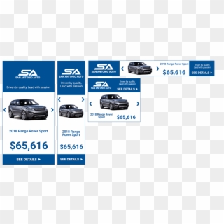The Sizes Below Are Available With The Continental - Executive Car, HD Png Download