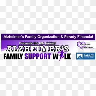 Villages Alzheimers Family Support Walk Website Header - Alonso Alarmas, HD Png Download