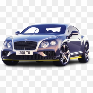 Gray Bentley Continental Gt Speed Car, HD Png Download