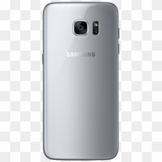 Samsung S7 Edge Back Silver Standard Online L - Samsung Galaxy S7 Edge Серебристый Титан, HD Png Download