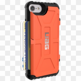 Uag Apple Iphone 7/6s Trooper Case Rust/black Iph7/6s - Coque Porte Carte Uag Carbon Iphone Xs, HD Png Download
