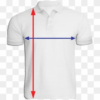 Collar T-shirt Size Chart - Polo Shirt, HD Png Download