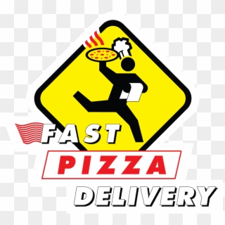 Fast Pizza Delivery Delivery In San Jose, Ca - Traffic Sign, HD Png Download
