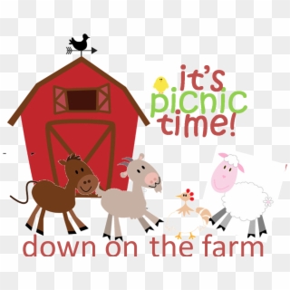 There - Cartoon Farm Animals, HD Png Download
