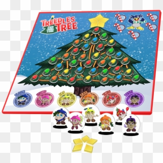 Also, Of Interest, Was A Little Bit More We Were Able - Christmas Tree Game Board, HD Png Download