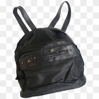 Black Mesh Back Pack - Handbag, HD Png Download