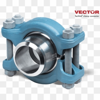Vector Techlok Clamp Connector - Clamp Flange, HD Png Download