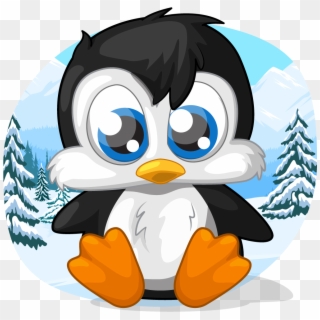 Baby Penguin - Adã©lie Penguin, HD Png Download