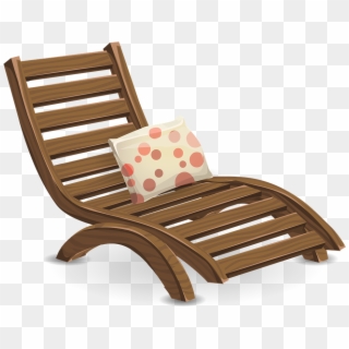 Deck Chair Clip Art, HD Png Download