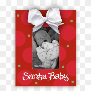 Santa Baby Cardinal - Christmas Card, HD Png Download
