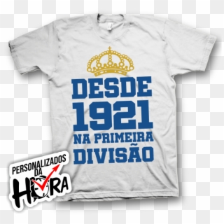 Camiseta Branca Cruzeiro I - Active Shirt, HD Png Download