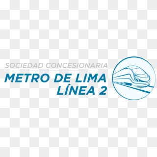 Logo Linea 2 Curvas - Sociedad Concesionaria Metro De Lima Línea 2, HD Png Download