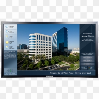 Modern Digital Signage Display - Apartment, HD Png Download