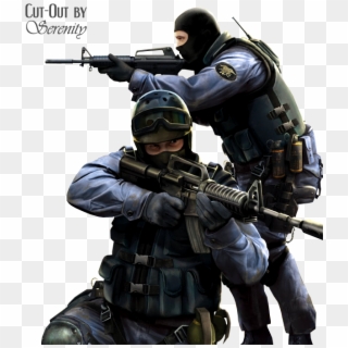 Counterstrikesource Blue - Counter Strike Png, Transparent Png