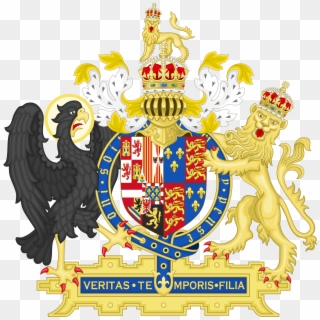 Historicalcoat Of Arms Of Queen Mary I Of England - Queen Mary 1 Coat Of Arms, HD Png Download