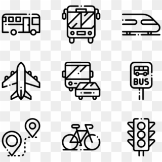 Public Transportation - Public Transport Icon Png, Transparent Png