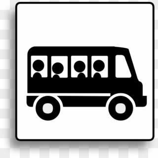 Bus Icon Clipart, HD Png Download