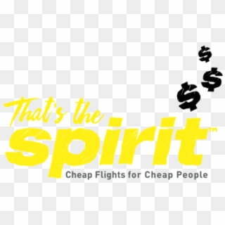 Spirit Airlines Logo Png Transparent Background - Graphic Design, Png Download