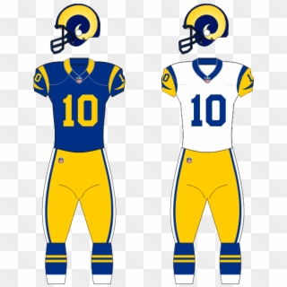 History Of The Los Angeles Rams - La Rams Away Jersey, HD Png Download