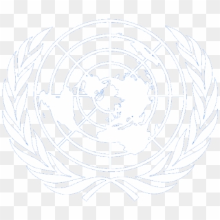 United Nations Logo White, HD Png Download