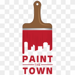 Paint The Town Logo-01 - Graphic Design, HD Png Download