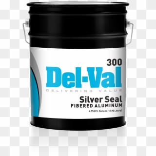 Del-val 300 Silver Seal Fibered Aluminum - Plastic, HD Png Download