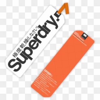Superdry Shirt Tag On Behance Clothing Brand Logos, - Sock, HD Png Download