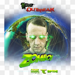 Zomboy Announces 40 Date Outbreak Tour - Poster, HD Png Download